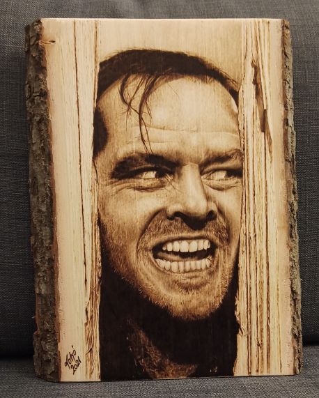 Jack Nicholson pirográfia